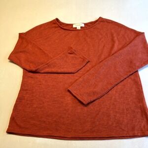 Treasure & Bond Long Sleeve Knit Top Casual‎ Everyday Comfort Size S